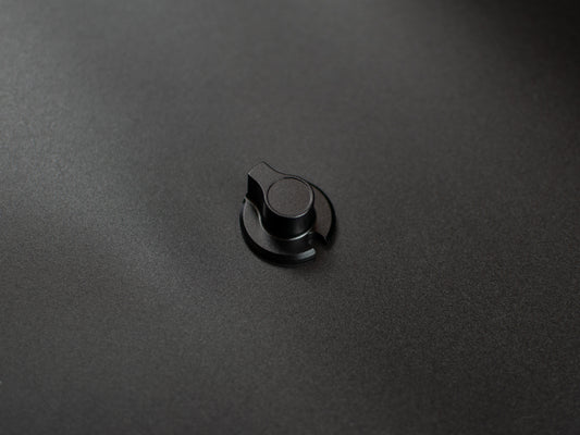 Aluminium rotary encoder knob for hypercar DIY sim racing project