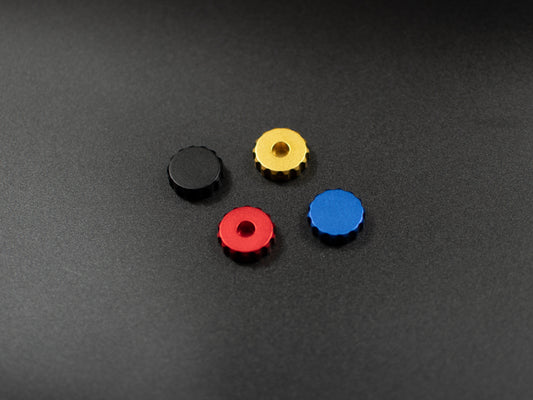 Aluminum rotary encoder knobs for DIY hypercar sim racing project
