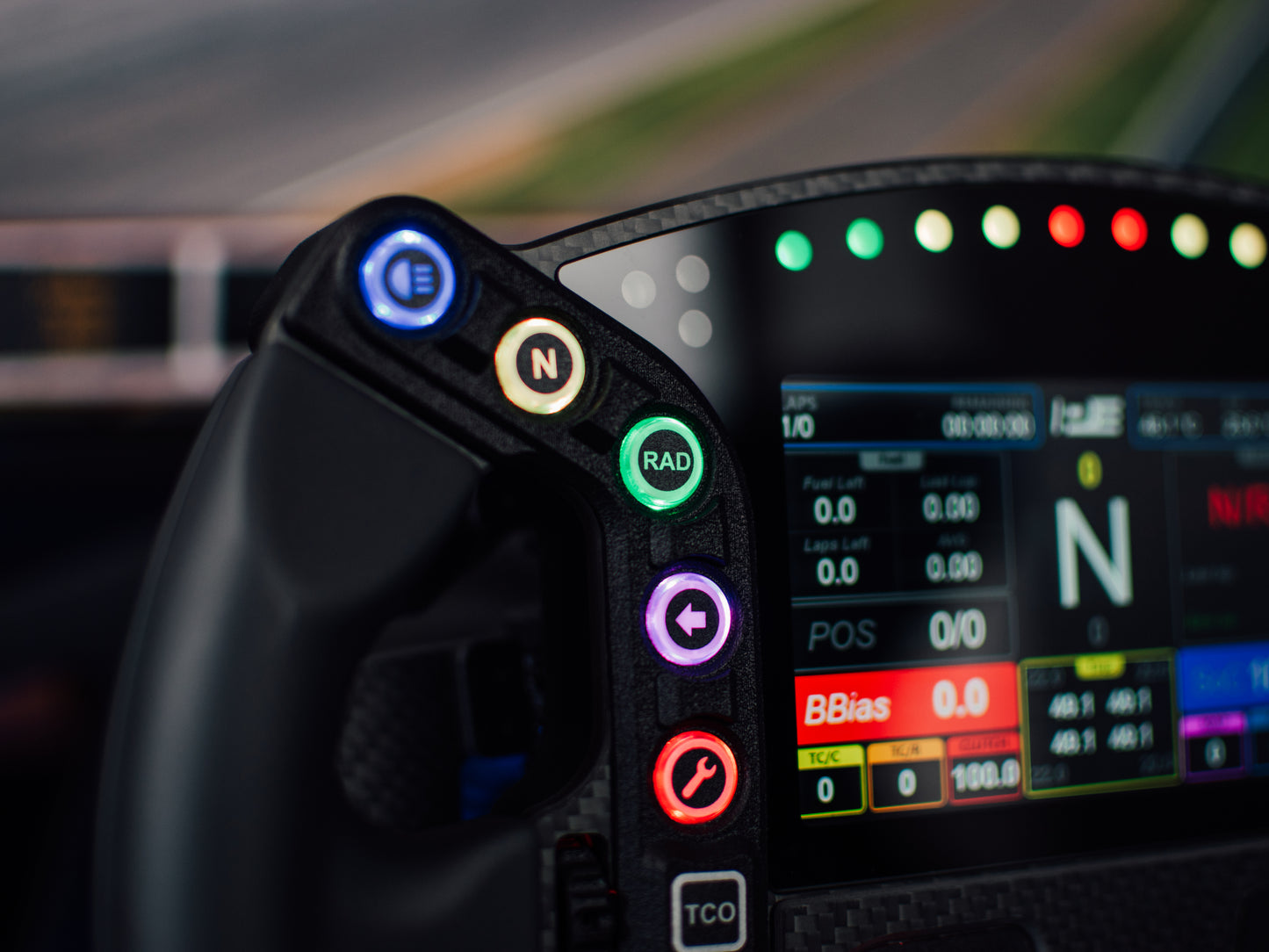 HYP-R DIY Hypercar Steering wheel RGB buttons