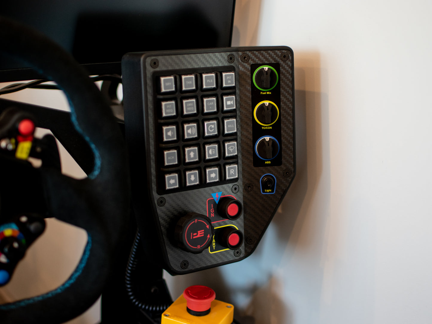 Pokornyi Engineering GTE Box DIY button box on the rig