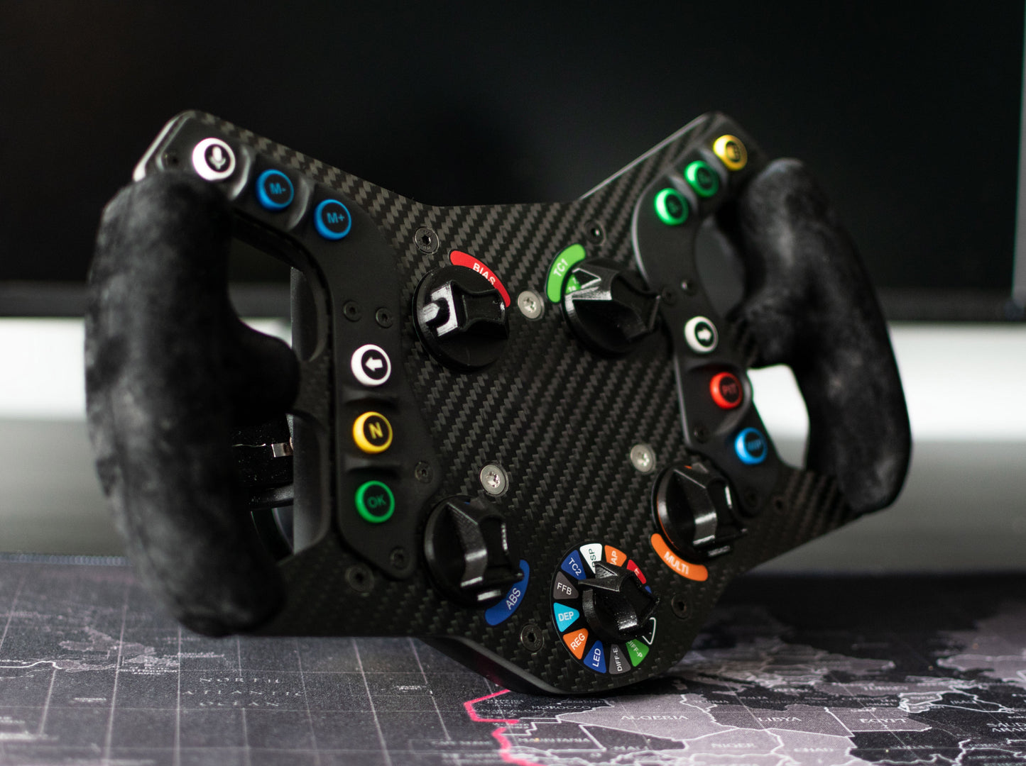 Pokornyi Engineering GTE Sport DIY steering wheel front