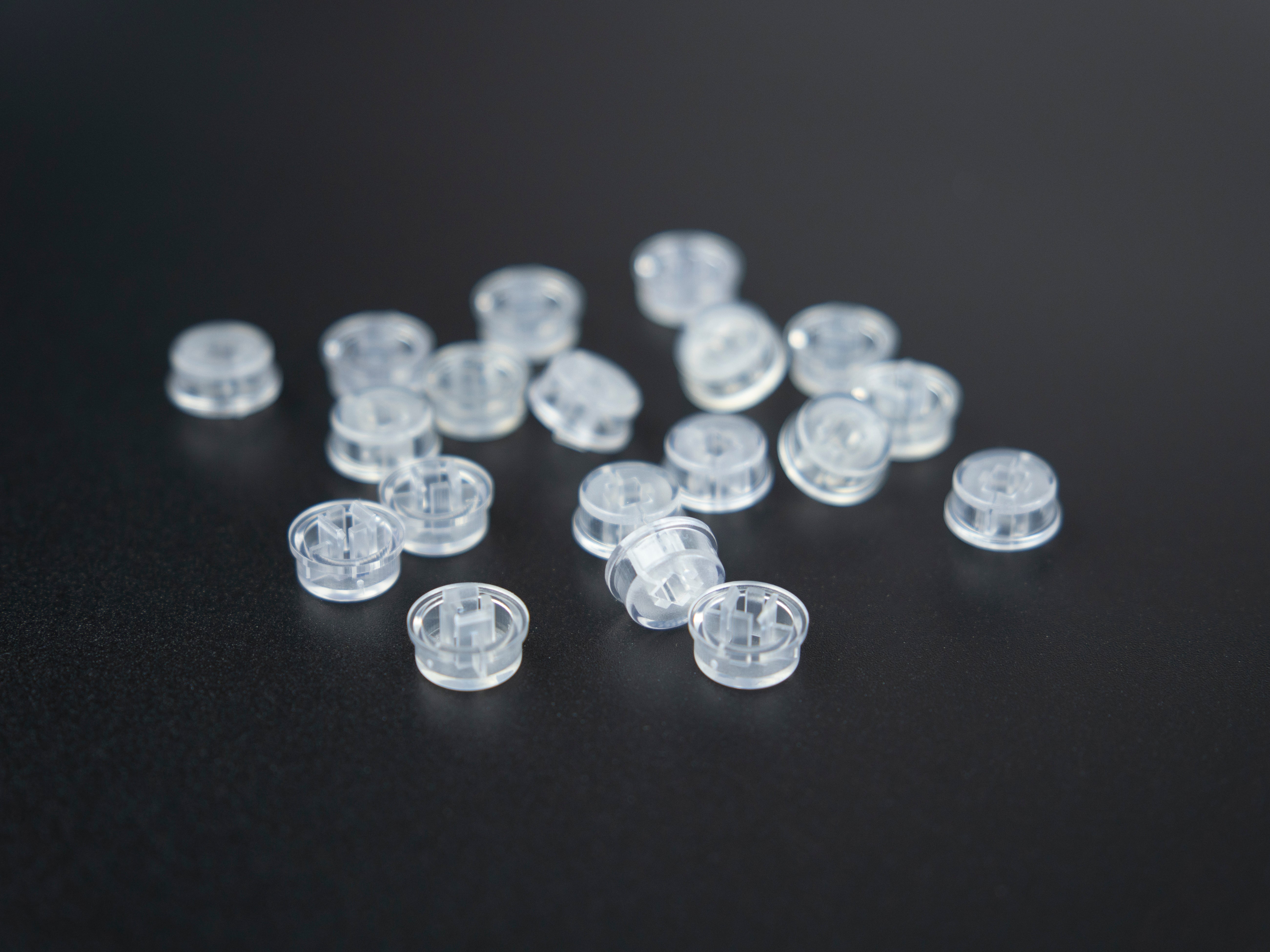 Transparent Button Cap Pack – Pokornyi Engineering