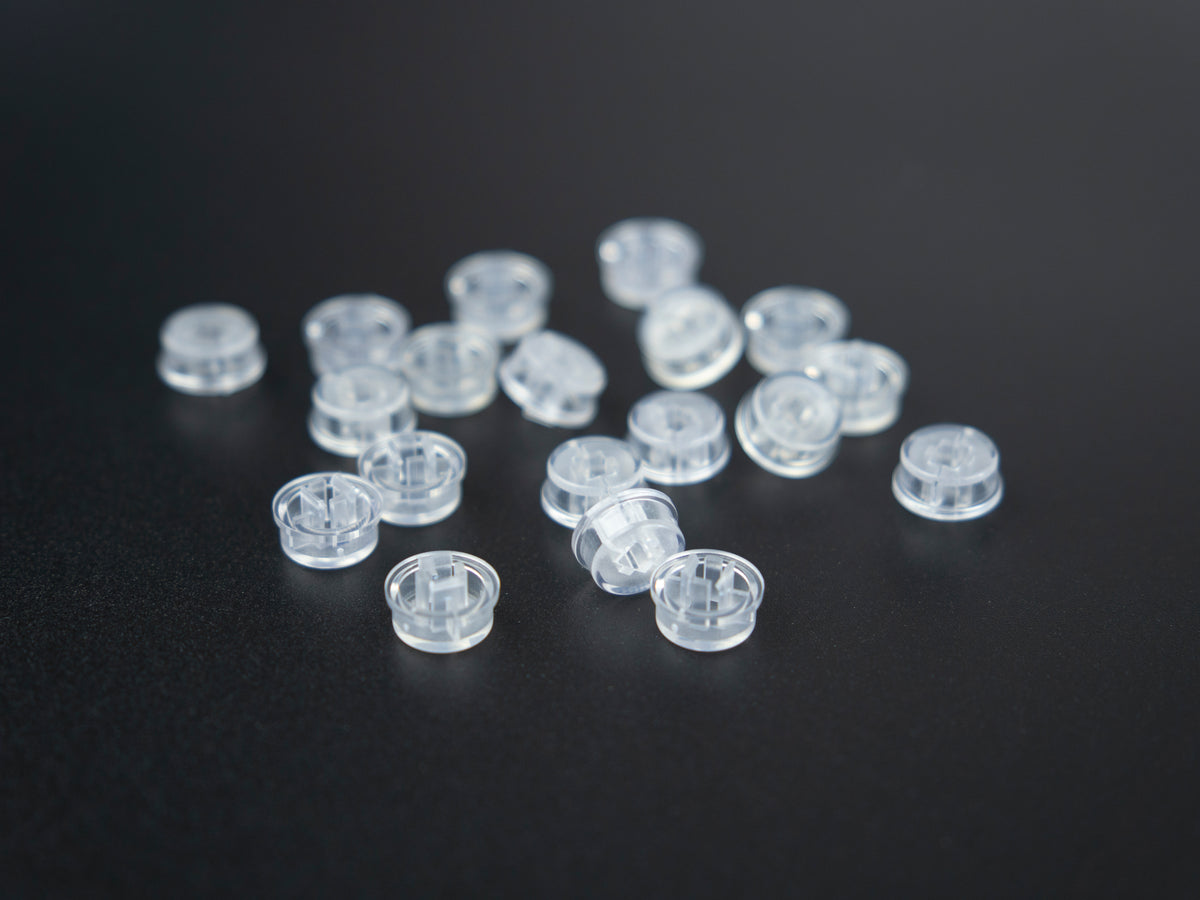 Button Cap Transparent Button Cap Pack – Pokornyi Engineering