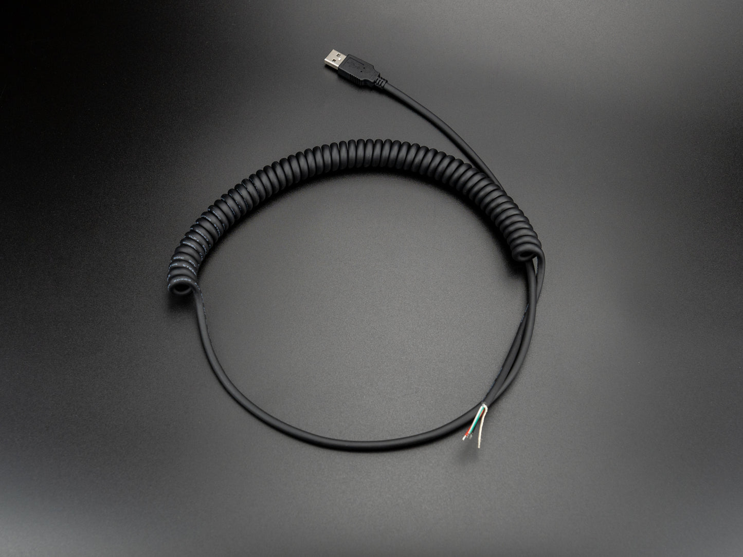 Coiled USB Cable