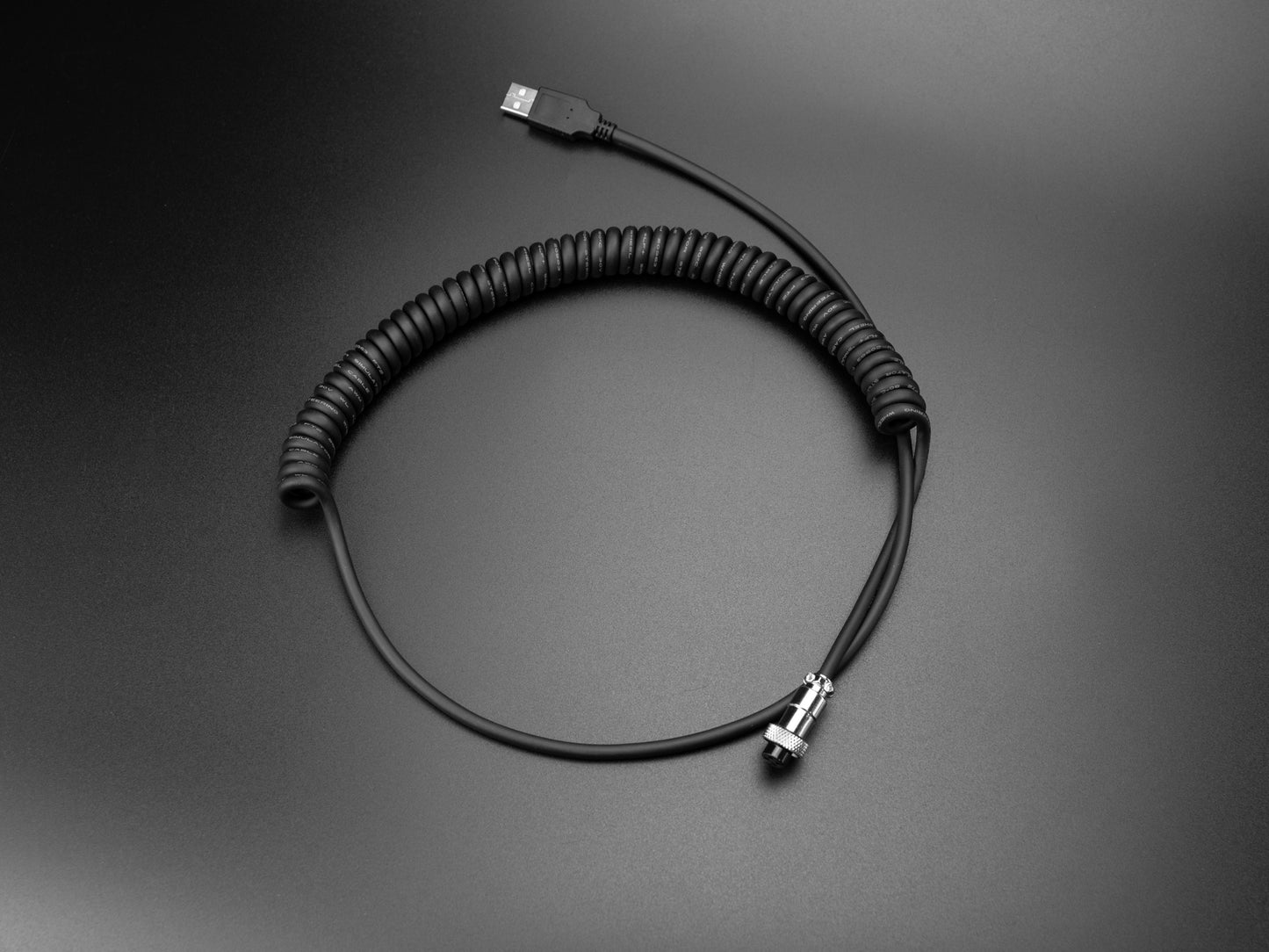 Coiled USB Cable