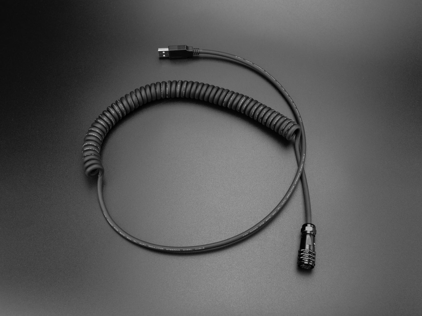 Coiled USB Cable