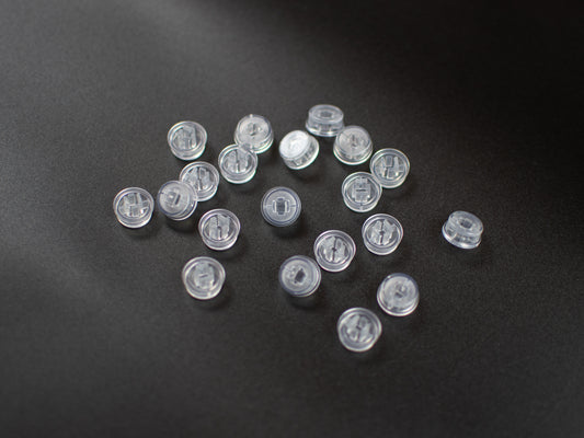 Transparent Button Caps